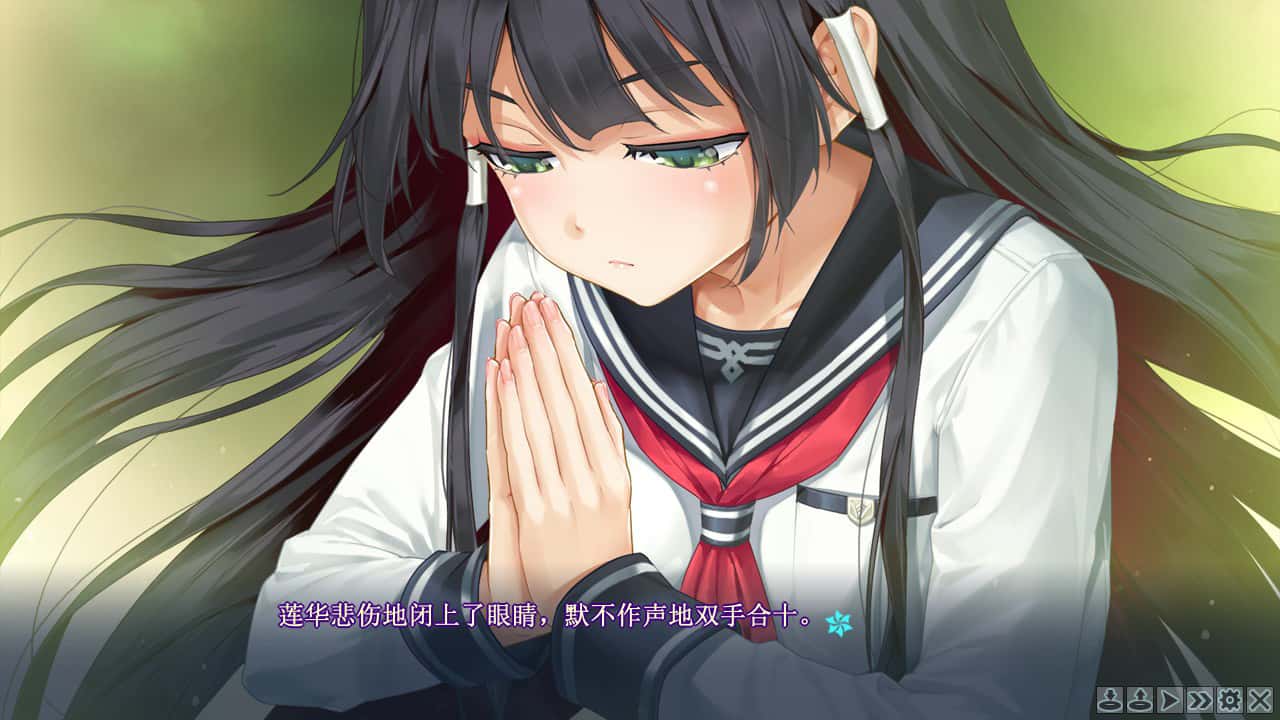 美少女万华镜 理与迷宫的少女背景