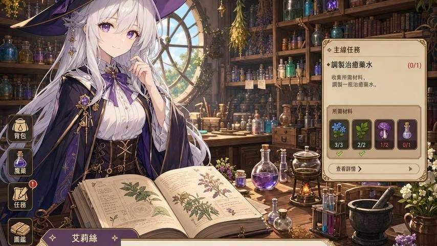 魔女秘药 主线事件 玩法截图 2