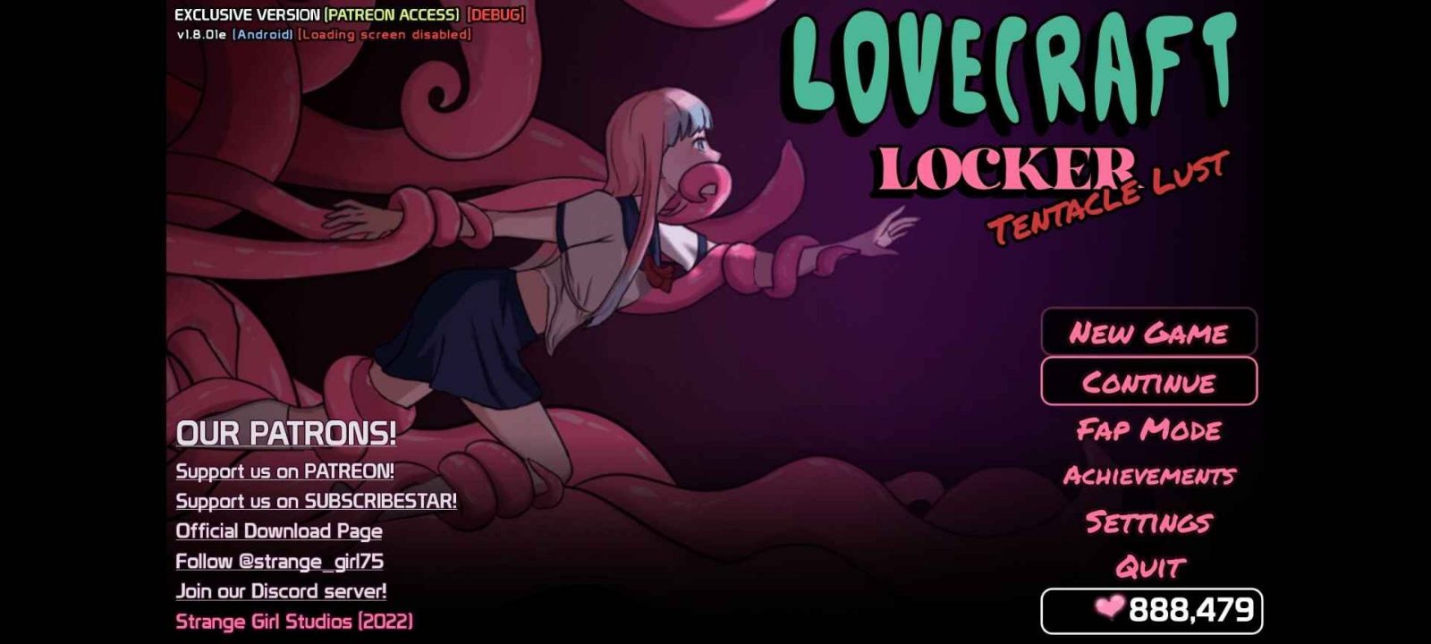 Lovecraft Locker 菜单操作 实机截图 8