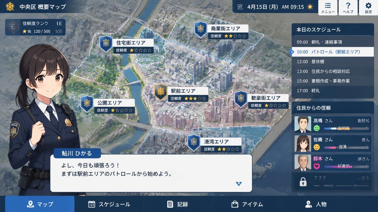 极道无赖EX 女警鮎川光 角色路线 专题图 3