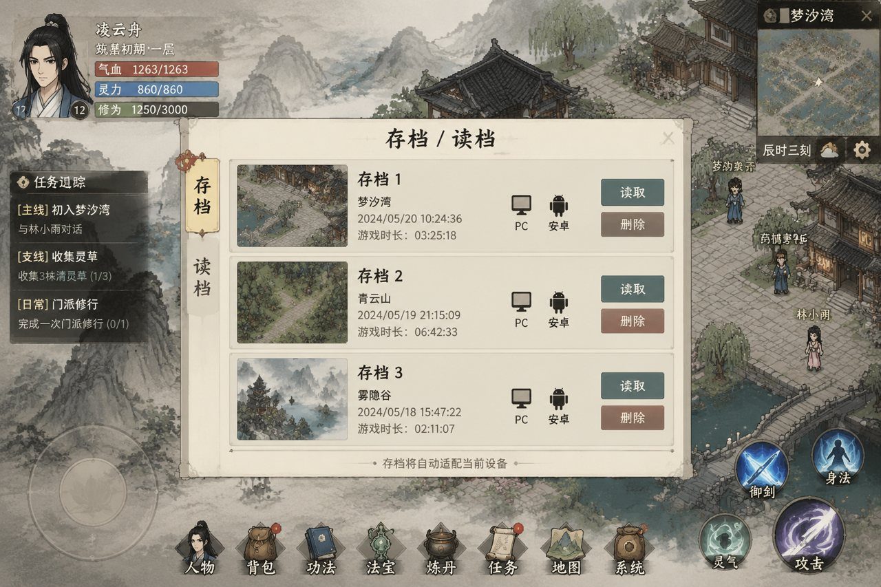 谪仙索欢录 实机画面 内容截图 3