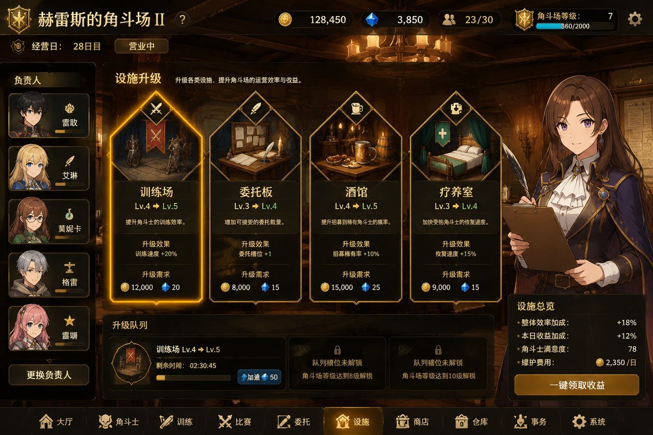 赫雷斯的角斗场Ⅱ 角色养成 详情图 4