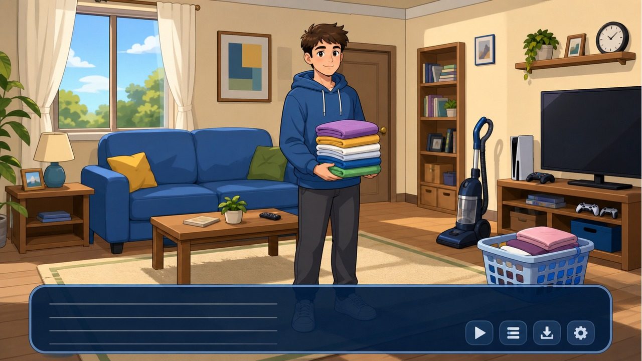 家务：HouseChores 实机画面 玩法截图 6