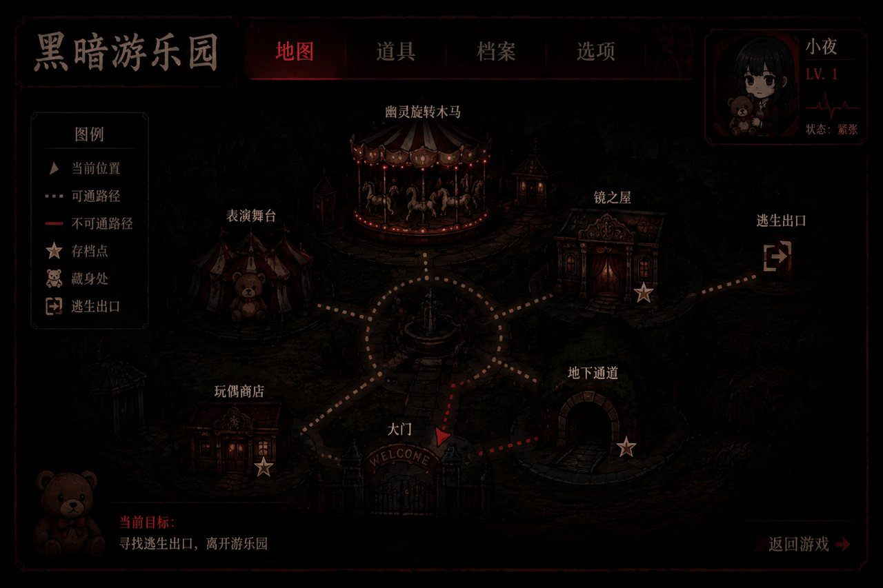 黑暗游乐园 全动态 玩法截图 7